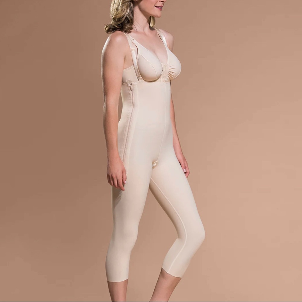 Marena Recovery FBM GIRDLE WITH SUSPENDERS - CALF LENGTH - STYLE NO. FBM BLACK